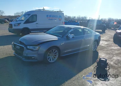 2016 Audi A5 2.0T Premium from USA, damaged, VIN WAUD2AFRXGA042636